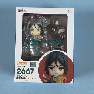 樱漫社 GSC粘土人 2667  FGO Caster 韦伯 诸葛孔明 Q版手办现货