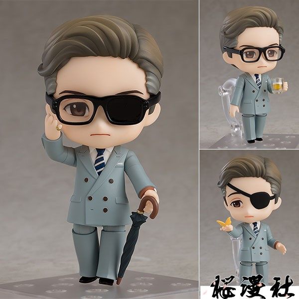 桜漫社 gsc 粘土人 1825 王牌特工2 黄金圈 哈里·哈特 手办现货