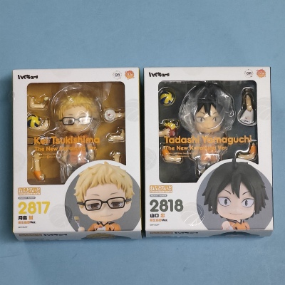 樱漫社GSC粘土人排球少年 月岛萤 山口忠 新生乌野 Q版手办现货