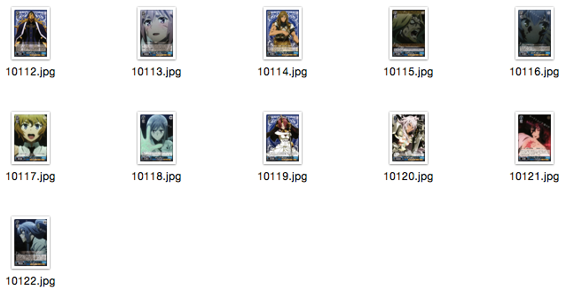 FATE/APOCRYPHA蓝色卡牌