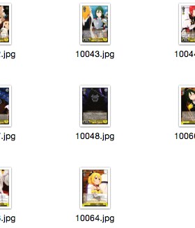 WS 黑白双翼 卡牌 RE0 黄色U卡