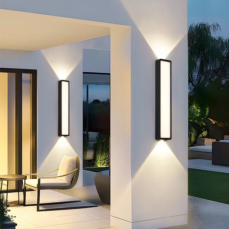 LED庭院户外四透光灯简约现代