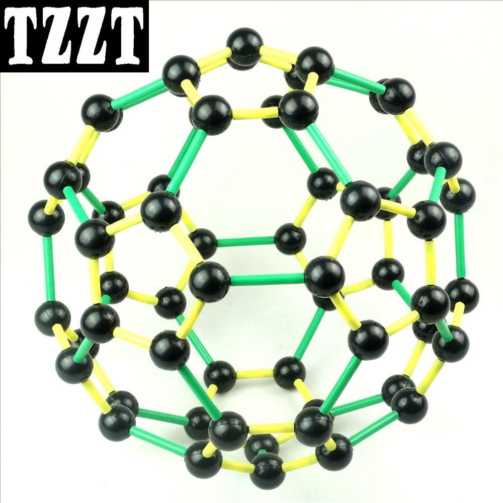 碳-60分子结构模型碳60晶体结构模型c60富勒烯足球烯化学实验器材