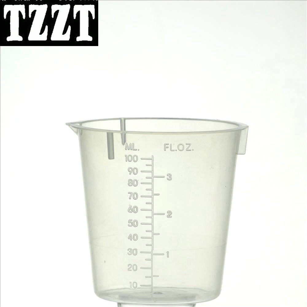 塑料烧杯 100ml  带刻度量杯 diy手工工具 化学玻璃仪器 实验耗材