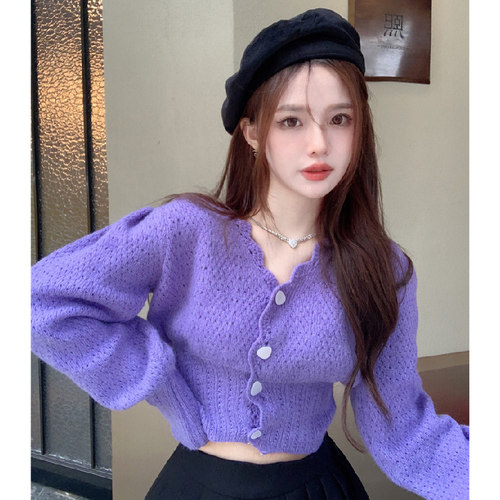 紫色花边领毛衣销量排行榜 紫色花边领毛衣品牌热度排名 小麦优选