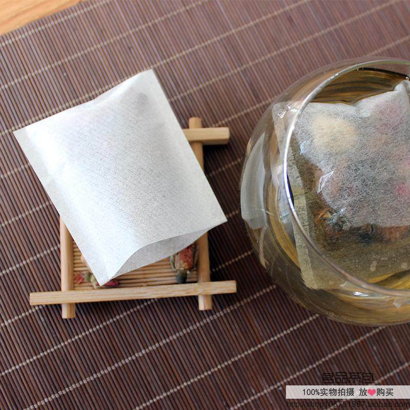 100个7*9厘米滤纸热封口泡茶袋 过滤茶叶袋/细粉袋/茶包袋一次性图片