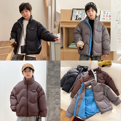 男童强防水新国标90白鸭绒羽绒服