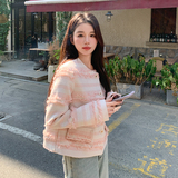 新款设计感韩版粉色潮流俏皮小个子上衣小香风外套P135K198，女装短外套，2C311