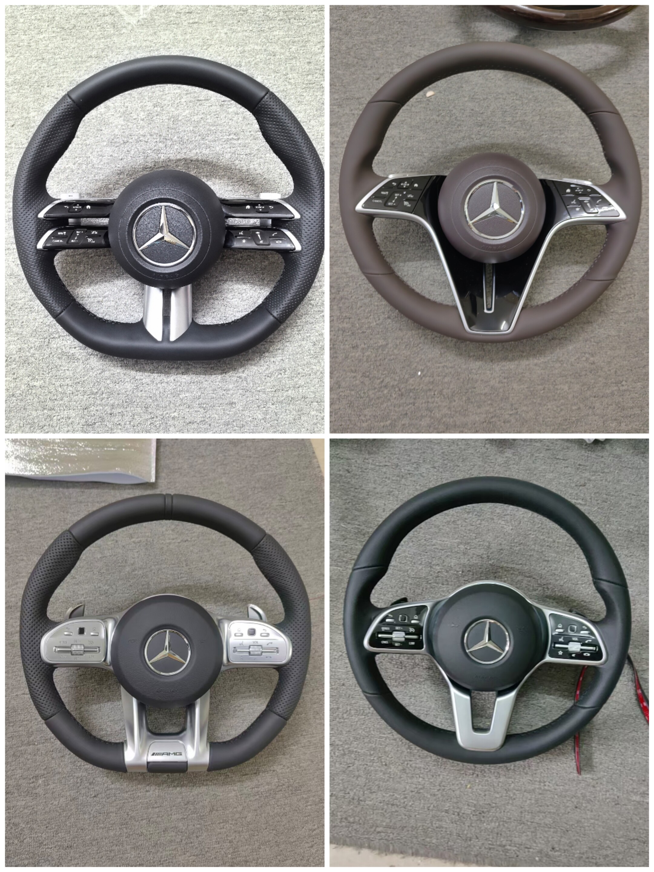 奔驰E级老款改新款方向盘 E200 E300 E260 C200 C300原厂方向盘