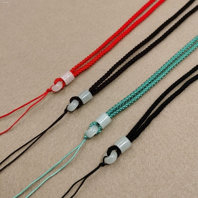 高端和田玉吊坠挂绳男玉牌玉坠玉石玉器玉佛翡翠绳子玉观音项链绳