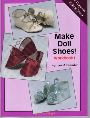 78「英文」玩偶鞋子制作教程含图纸bid鞋子diyMake Doll Shoes