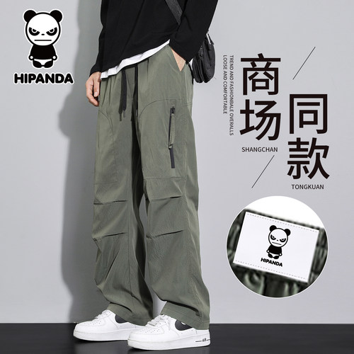 HiPanda夏季工装裤男士2026新款
