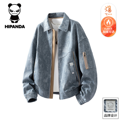 HiPanda秋冬季扎染夹克男士