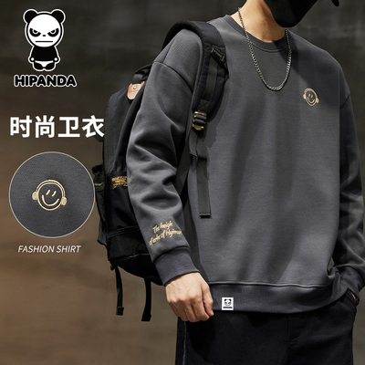 HiPanda重磅长袖卫衣男士