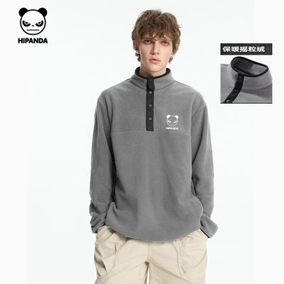 摇粒绒卫衣hipanda套头潮