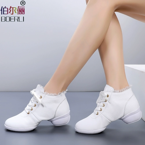 Обувь, летние танцующие туфли, из натуральной кожи, мягкая подошва