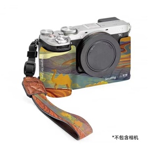 便携相机包专用皮套限量版 索尼全画幅微单相机A7C2 A7CR保护皮套