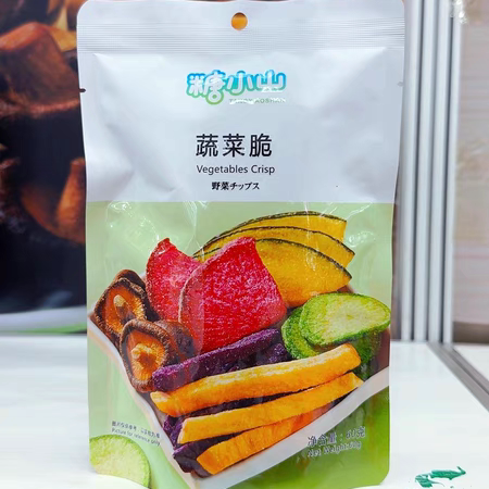 糖小山果蔬脆组合装 5种混合 蔬果干/香菇干/混合