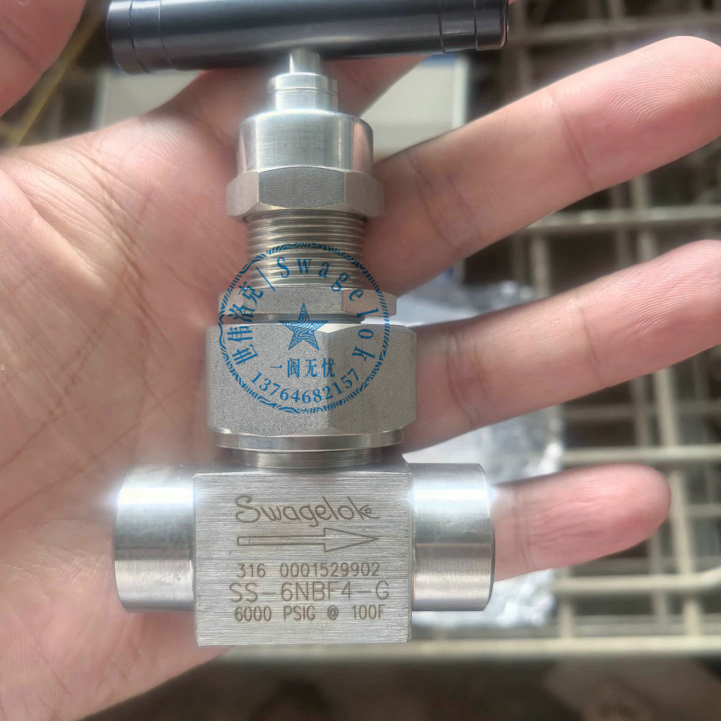 Swagelok世伟洛克SS-6NBF4针型阀 高温高压 电站电厂 原装进口