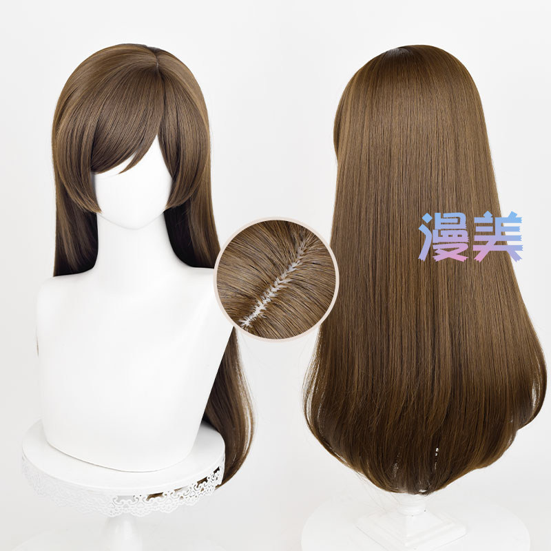 thumbnail for Manmei Genki Girl Fate God Nana Momozono Ba Wei Cos Wig Scalp Top Special Color