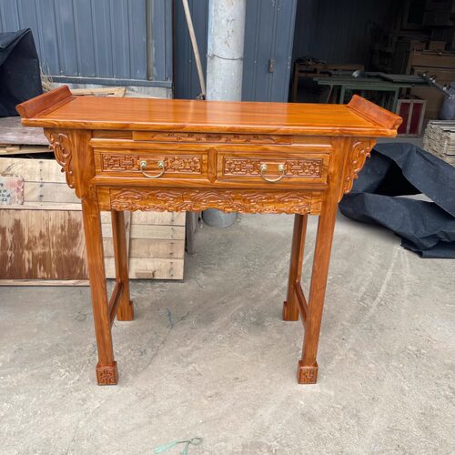 简约款实木供桌家用香案桌中式条案佛桌贡品桌玄关桌观音供台佛台