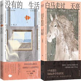 【正版包邮】言叔夏散文集2册:没有的生活+白马走过天亮
