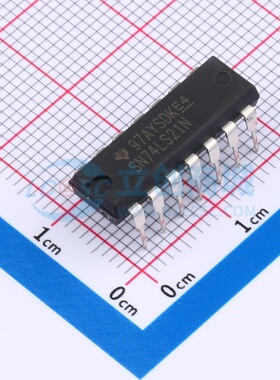 逻辑门 SN74LS21N PDIP-14 TI/德州 电子元器件配单原装正品