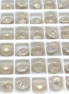 奥地利施华洛水晶华子钻1088浅亚麻001L164I圆形尖底钻diy美甲钻