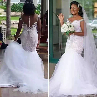 奢华 高级感冬季 Wedding Dresses Gown 新款 Bridal 主婚纱法式