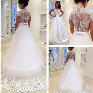 Bridal 主婚纱2021新款 Gown Wedding Dresses 新娘气质森系超仙