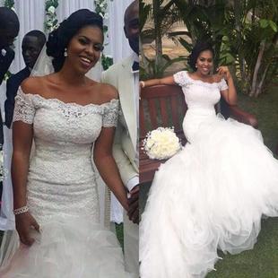 Bridal 2020新款 Dresses Wedding Gown 森系显瘦新娘结婚礼服鱼