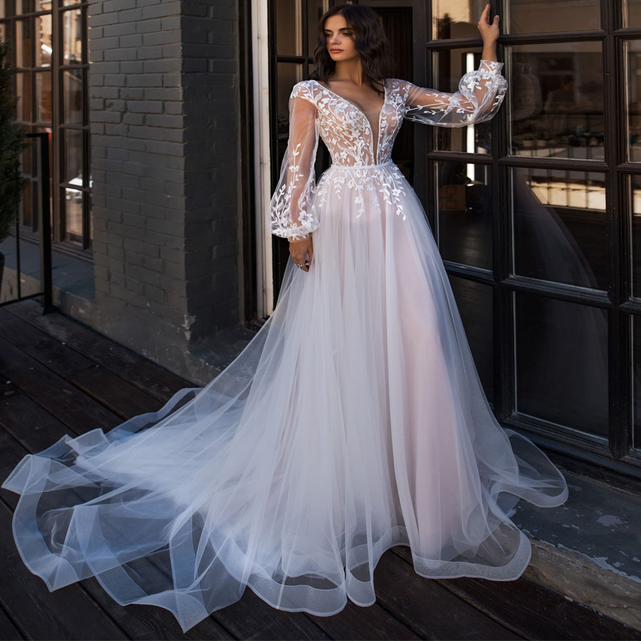 Bride Dress Custom Made Princess Wedding Gown 婚纱礼服结婚
