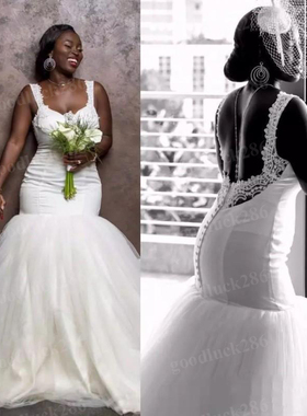 主婚纱2020新款新娘超仙拖 Custom Made Wedding Gown Bridal