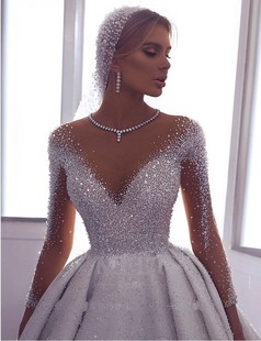 Gown Bridal Custom African 定做婚纱礼服结婚摄影 Made Wedding