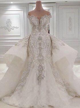 Bridal Gowns Dubai Vestidos De Novia Custom Made 婚纱礼服定