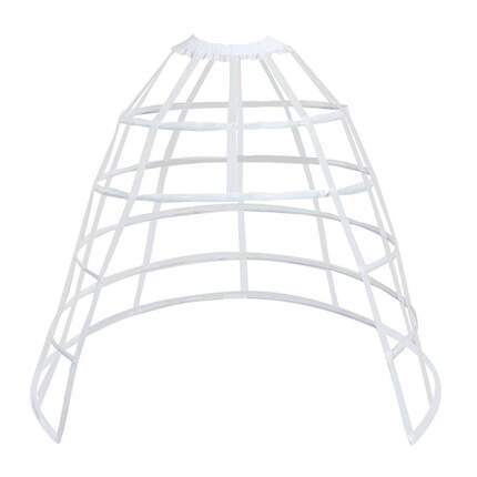 开叉镂空鸟笼鱼骨裙撑Lolita洛丽塔暴力衬裙骨架Petticoat P059
