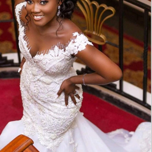 Bridal 主婚纱2022新款 Dresses Wedding Gown 新娘奢华拖尾宫廷高