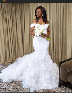 新娘轻礼服 Dresses Wedding Bridal Custom Gown 婚纱2021新款