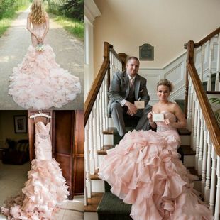 Bridal Dresses Gown 新娘森系星空奢华赫本拖尾轻Wedding 法式