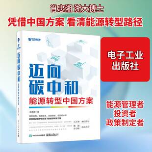 正版迈向碳中和:能源转型中国方案9787121401725 肖忠湘电子工业出版社经济 书籍