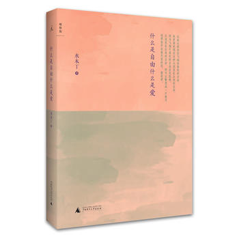 理想国】什么是自由什么是爱 水木丁著 中国现当代文学诗歌文集散文随笔小说作品集只愿你曾被这世界温柔相待广西师范大学出版社