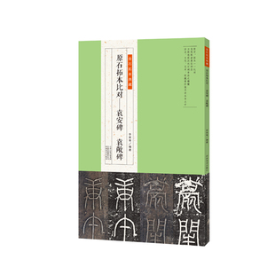 原石拓本比对袁安碑袁敞碑 碑刻书法临摹字帖碑帖古帖墨迹本 成人学生书法爱好者毛笔软笔楷行草隶篆书篆刻临摹鉴赏收藏 河南美术