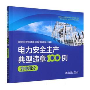 正版电力生产典型违章100例．变电部分9787519876593 国网河北省电力中国电力出版社工业技术  书籍