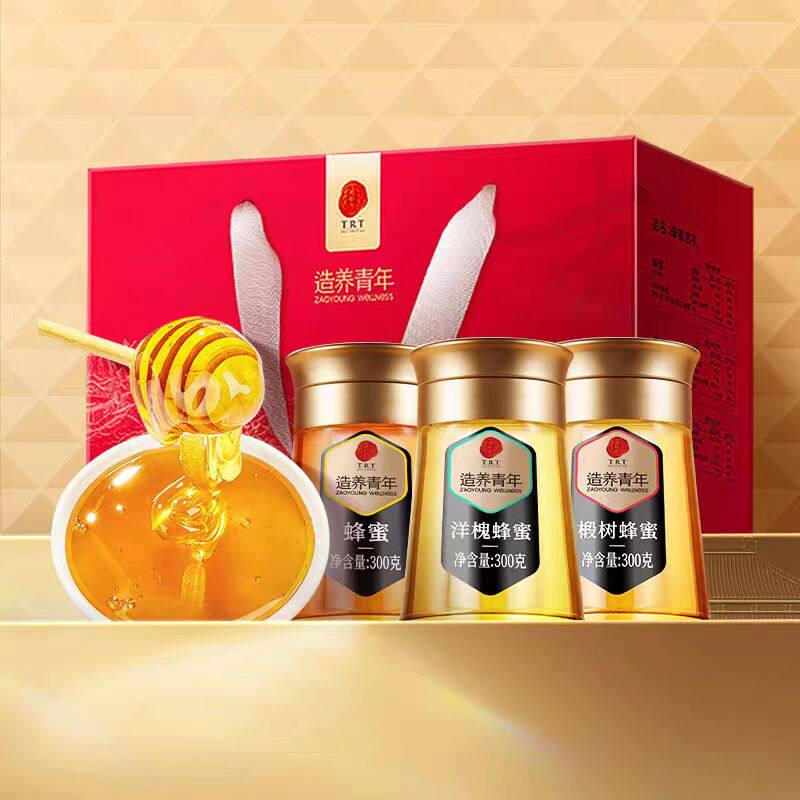 【到26年9月】TRT同仁堂造养青年蜂蜜锦鲤【300g*6罐/盒】