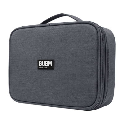 bubm大容量收纳包数码移动硬盘包