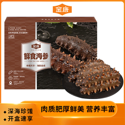 【顺丰冷链】金唐 鲜食海参500g辽刺参海产水产生鲜冻品非干货