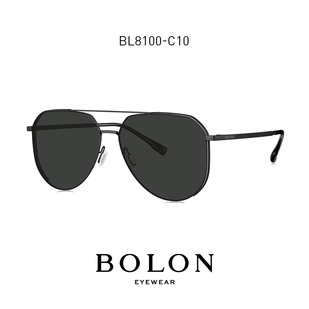 bolon暴龙眼镜2023新品太阳镜经典飞行员偏光墨镜男驾驶镜bl8100
