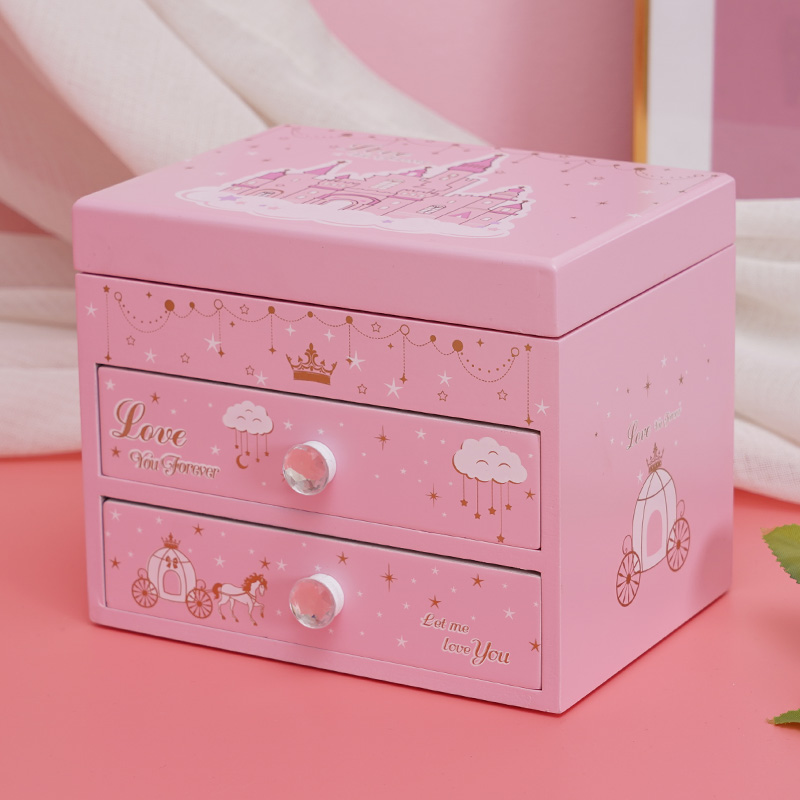 儿童首饰盒kitty八音盒可爱