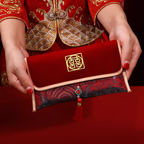 结婚专用2026新款高档布艺红包