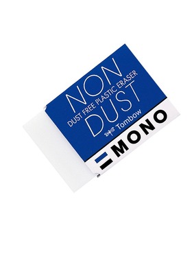 日本蜻蜓MONO无粉集屑橡皮擦EN-MN/PE-01A学生用橡皮绘画书写美术